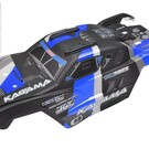 Team Corally COR00180-981-2  Blue Kagama Painted and Cut Body