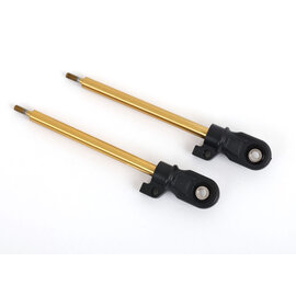 Traxxas TRA8963T 72 mm GT-Maxx TiN-Coated Steel Shock Shafts (2) for Maxx & Sledge