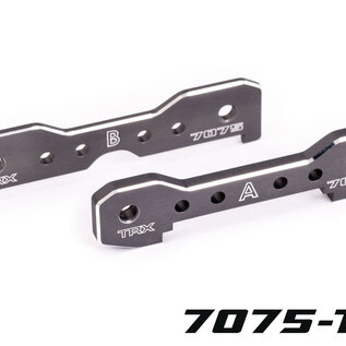 Traxxas TRA9629A  Gray 7075-T6 Aluminum Front Tie Bars for Sledge