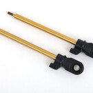 Traxxas TRA9662T TiN-Coated 80 mm GT-Maxx Steel Shock Shafts (2) for Sledge