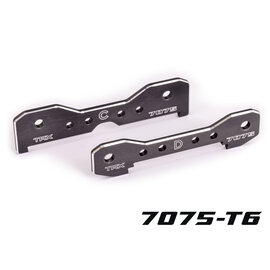 Traxxas TRA9630A   Gray 7075-T6 Aluminum Rear Tie Bars for Sledge