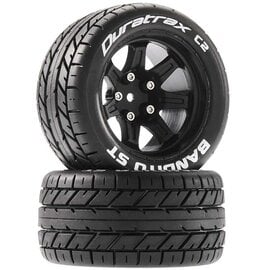 Duratrax DTXC5200  Bandito ST 14mm  2.8 Mounted Tires