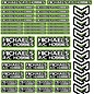 MRC Hobbies Products MRC8511-Green  8.5x11 Sticker Sheet - Green