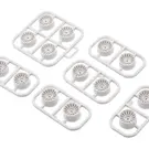 Kyosho KYOMDH100WB  Mini-Z AWD Multi Spoke Wheel (14) (0/+1.5/+2.5/+3.5 Offsets) (White)