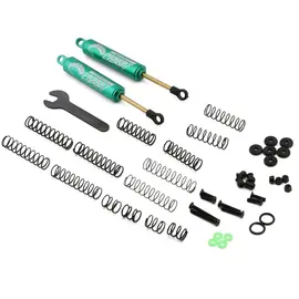 Yeah Racing YEA-DDL-100GN Aluminum 100mm Desert Lizard Two Stage Internal Spring Shocks (Green) (2)