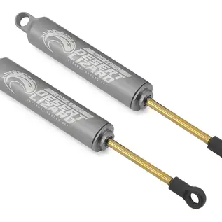 Yeah Racing YEA-DDL-110GM Gun Metal Aluminum 110mm Desert Lizard Two Stage Internal Spring Shocks (2)
