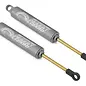 Yeah Racing YEA-DDL-110GM Gun Metal Aluminum 110mm Desert Lizard Two Stage Internal Spring Shocks (2)