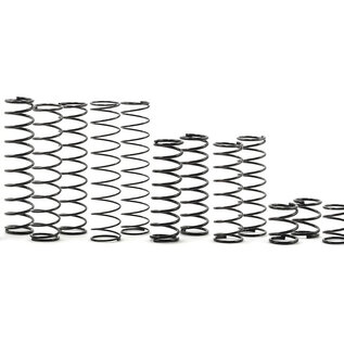 Yeah Racing YEA-DDL-110GM Gun Metal Aluminum 110mm Desert Lizard Two Stage Internal Spring Shocks (2)