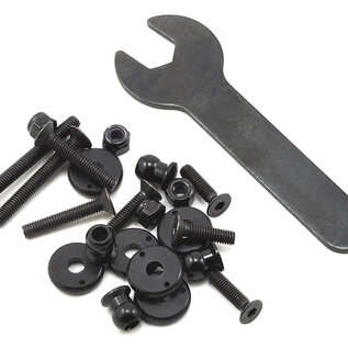 Yeah Racing YEA-DDL-110GM Gun Metal Aluminum 110mm Desert Lizard Two Stage Internal Spring Shocks (2)