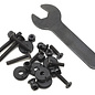 Yeah Racing YEA-DDL-110GM Gun Metal Aluminum 110mm Desert Lizard Two Stage Internal Spring Shocks (2)