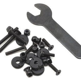 Yeah Racing YEA-DDL-100GM Gun Metal Aluminum 100mm Desert Lizard Two Stage Internal Spring Shocks (2)