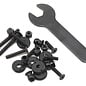 Yeah Racing YEA-DDL-100GM Gun Metal Aluminum 100mm Desert Lizard Two Stage Internal Spring Shocks (2)