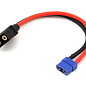 Protek RC PTK-5358  ProTek RC Heavy Duty QS8 Charge Lead (Male QS8 to Female XT90)