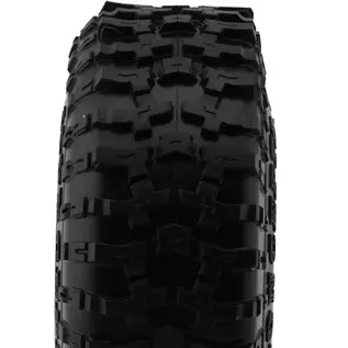 J Concepts JCO4090-02 Tusk 2.2" All Terrain Rock Crawler Tires (2) (Green) (Class 3 - 5.25")