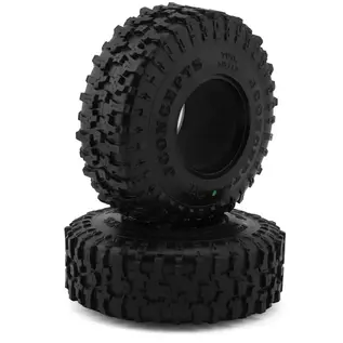 J Concepts JCO4090-02 Tusk 2.2" All Terrain Rock Crawler Tires (2) (Green) (Class 3 - 5.25")