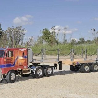 Tamiya TAM56306  Tamiya 1/14 Scale RC Flatbed Semi Trailer Kit