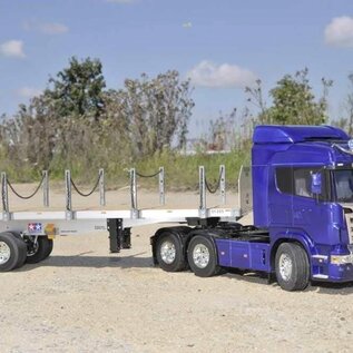 Tamiya TAM56306  Tamiya 1/14 Scale RC Flatbed Semi Trailer Kit