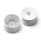 Xray XRA329913-H  White 2wd Rear Wheel Aerodisk with 12mm Hex (2) - Hard 329913-H