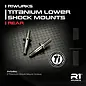R1wurks R1-900116  Titanium Lower Shock Mounts, Rear for B7 / B84 Series