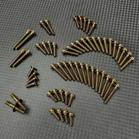 R1wurks R1-900051-3  Bronze Titanium Upper Screw Set, Button Head for B7