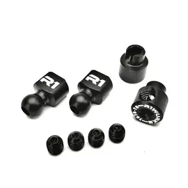 R1wurks R1-900150  Black Aluminum Sway Bar Hardware Set for B7