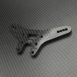 R1wurks R1-900152-G  Gloss 3K Plain Weave Rear Carbon Fiber Shock Tower, -2mm for B7