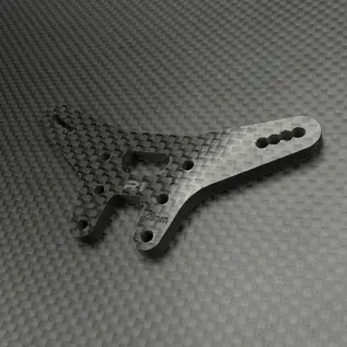R1wurks R1-900152-G  Gloss 3K Plain Weave Rear Carbon Fiber Shock Tower, -2mm for B7