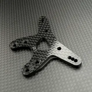 R1wurks R1-900151-G  Gloss 3K Plain Weave Front Carbon Fiber Shock Tower, -2mm for B7
