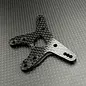 R1wurks R1-900151-G  Gloss 3K Plain Weave Front Carbon Fiber Shock Tower, -2mm for B7