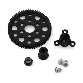 Xray XRA324103 LCG Slipper Eliminator Set w/Light Weight Spur (72T)