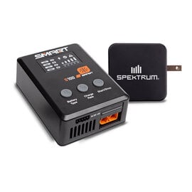 Spektrum SPMXC2090P S100 1x100W USB-C Smart Charger, 65W USB-C GaN Power Supply Combo