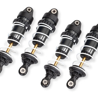 Traxxas TRA10765-GRAY  Gray PTFE Aluminum Mini GTR Long W/Springs (4) for Mini Maxx