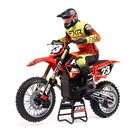 TLR / Team Losi LOS06000T1B  Red 1/4 Promoto-MX Motorcycle RTR, (FXR) + 2S Lipo & Charger