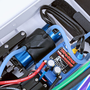 Traxxas TRA103076-4 Red Spartan Brushless 36" Self Righting Boat RTR