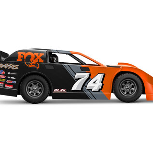 Traxxas TRA104364-74-FOX  Orange Slash Late Model BL-2s