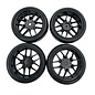 SWEEP SWP3036218P D36 D-SPEC Asphalt TC tire Black 12 Spoke 4pc set