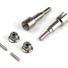 Blackzon BZN540069  Metal Rear Axles (2pcs)
