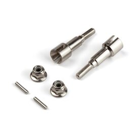 Blackzon BZN540069  Metal Rear Axles (2pcs)