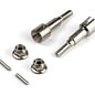 Blackzon BZN540069  Metal Rear Axles (2pcs)