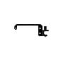 Team Associated ASC32030 RC10TC8  Servo And Bellcrank Mount