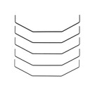 Team Associated ASC32036  RC10T8 Anti-Roll Bar Set, 1.0