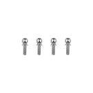 Team Associated ASC32040  RC10T8 Ballstuds, Short 8mm