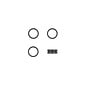Team Associated ASC32043  RC10T8 AXLE Crush Tubes, 5.6mm