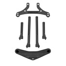Team Associated ASC32066 RC10TC8 Front Bumper And Body Post Set