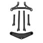 Team Associated ASC32066 RC10TC8 Front Bumper And Body Post Set