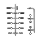 Team Associated ASC32075 RC10TC8 Ball Cups, Arm Ball Inserts And Anti-Roll Bar Links