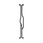 Team Associated ASC32085 RC10TC8 FT Carbon Fiber One-Piece Top Deck, 2.5mm