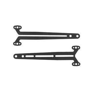 Team Associated ASC32086 RC10TC8 FT G10 Top Deck Set, 2mm