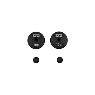Team Associated ASC32088 RC10TC8 FT Steel Chassis Weight Set, 10g