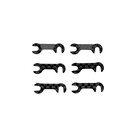 Team Associated ASC32093 RC10TC8 FT Carbon Fiber Roll-Center Spacer Set